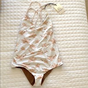 Acacia crew full piece- in washed Aloha. Size p